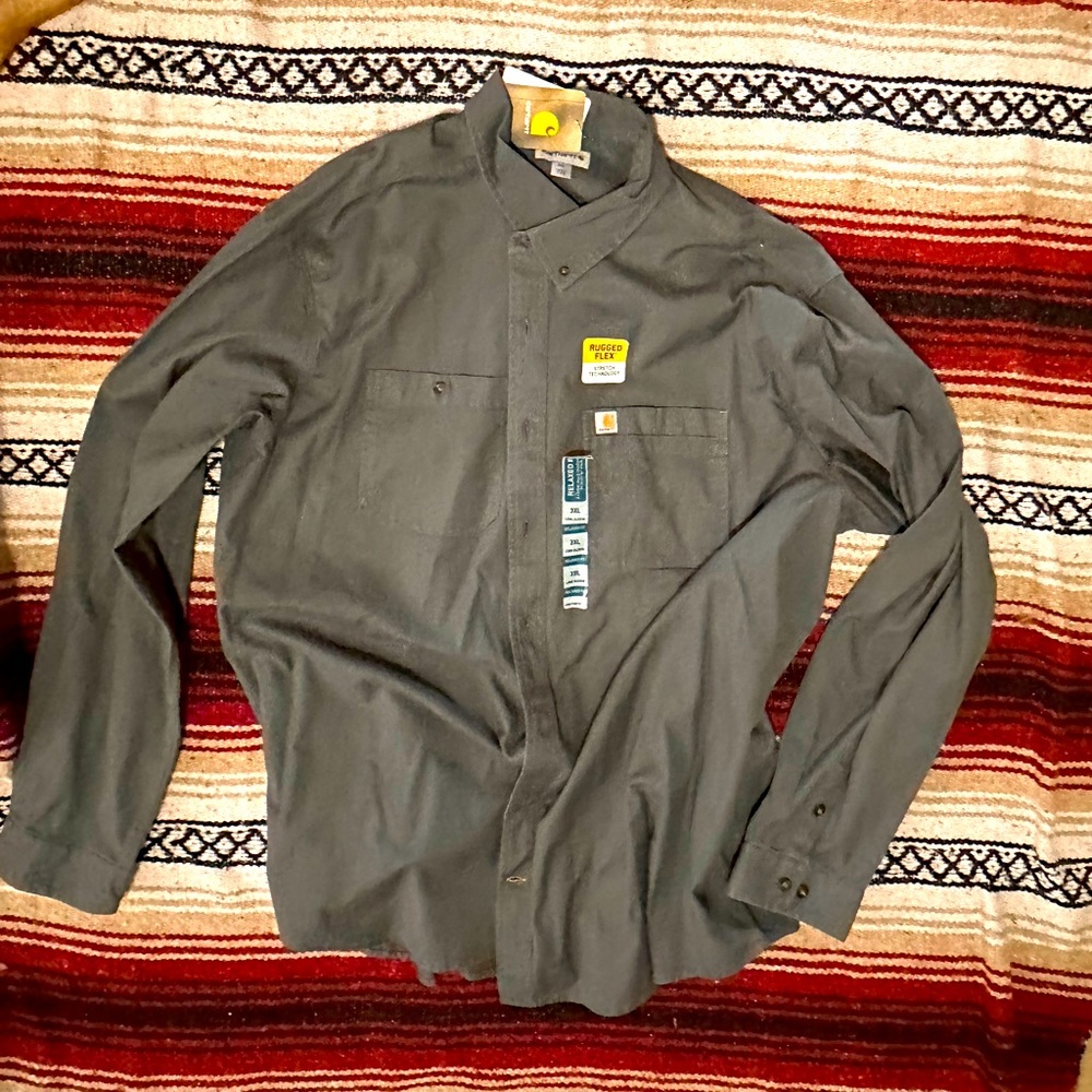Men’s Carhartt work shirt, 2X
